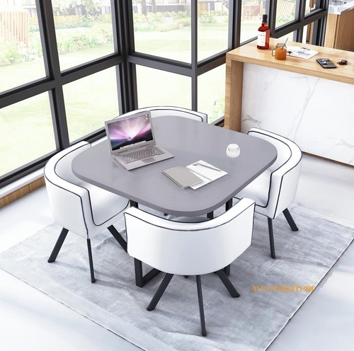 Wood dining table and chairs - wood,