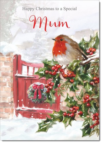 Doodlecards mum christmas - christmas, card