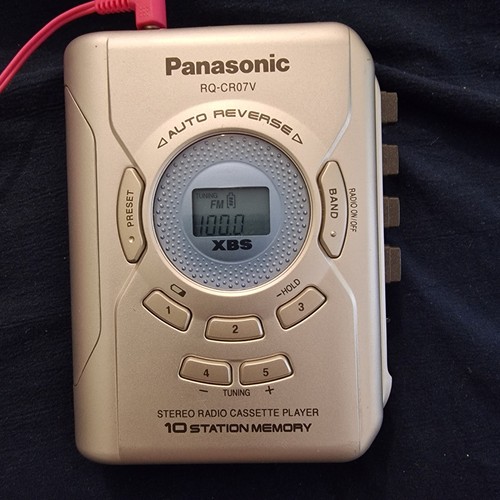 Panasonic cr07v personal - panasonic, rq-cr07v