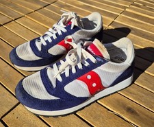 Saucony Jazz Men's Uk6 Trainers Used Red White Blue S70368-83