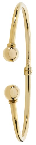 Torque bangle 9ct gold - torque, ladies