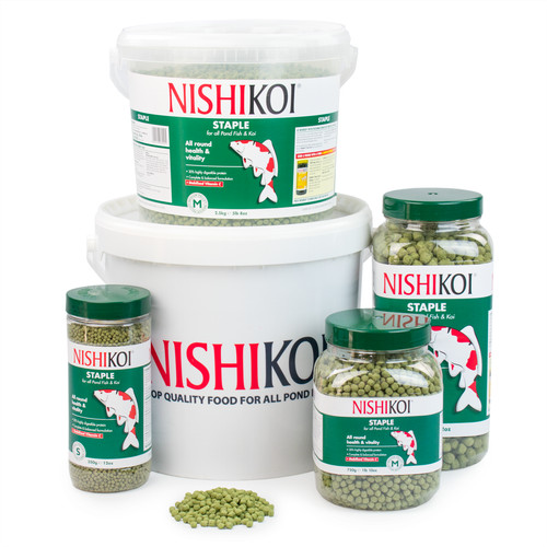 Nishikoi staple pond fish food - nishikoi,