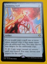 Twinning Staff - C20 - Magic the Gathering