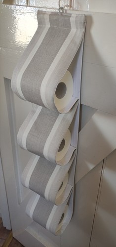 Fabric toilet roll holders - fabric,
