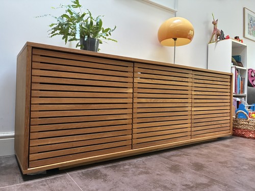 Habitat max door slatted oak - 3,