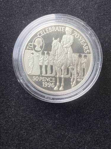 Helena 1996 silver pence - silver,