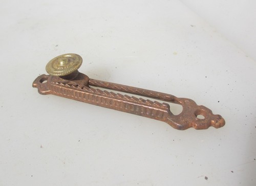 Antique iron rack pulley - iron,