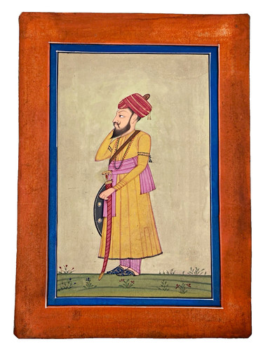 Indian mughal miniature - indian,