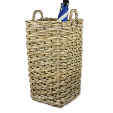 Wicker Umbrella Stand Rack