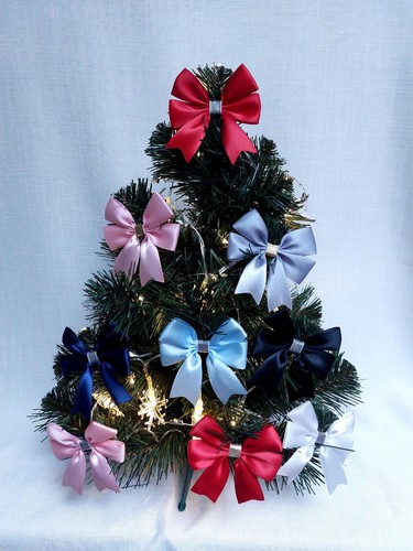 Twist tie bows - cm, small