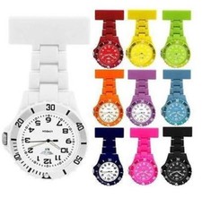 Prince NY London Rubberised Rotating Unisex Nurses Fob Watches in many colours