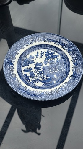 Willow patterned tea side - willow, tea/side