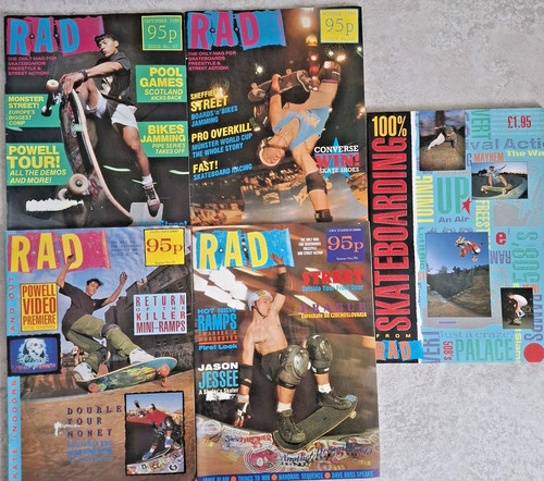 Vintage rad skateboard - vintage,