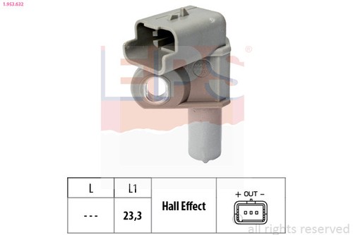 Eps 953 632 sensor camshaft - 1.953.632, sensor,