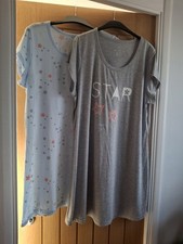 Matalan Nighties x 2 BNWOT Blue and Grey