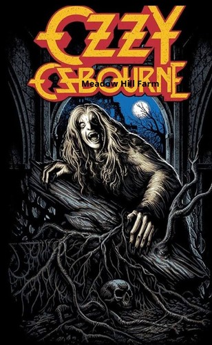Ozzy osborne fridge magnet - osborne,