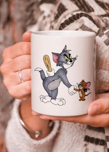 Tom jerry mug ceramic coffee - tom,