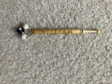 Antique Bone Lace Bobbin with