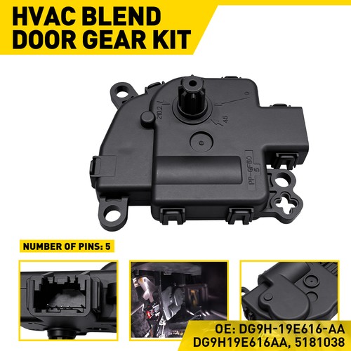 Heater blend door flap - door,