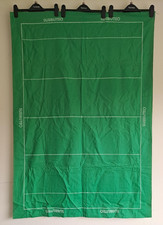 Vintage Baize Subbuteo Rugby Pitch Set MM / RM Playing Cloth Good Condition