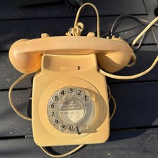 Rotary dial telephone cream - rotary,