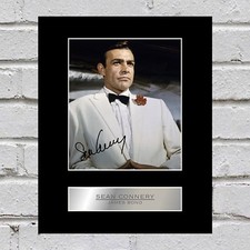 Sean Connery Signed Photo