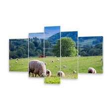 Multi-part pictures glass