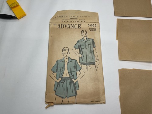Advance pattern 1940s mens - advance,