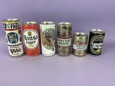 Vintage c1980s Beer Lager Cans