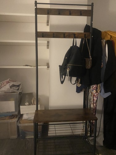 Used hat and coat - used,