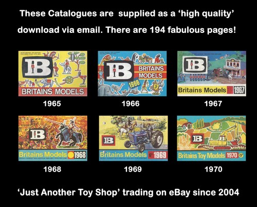 Britains toys models 1965 - models, 1966