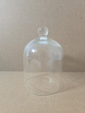 Bell dome glass cloche tall - glass,