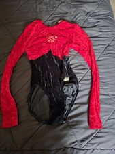 Large Red and Black Velvet GK