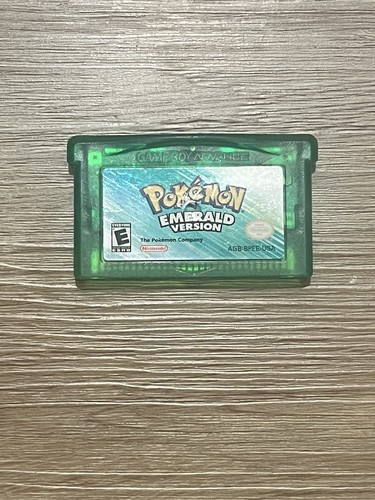 Pokemon emerald version - emerald, game
