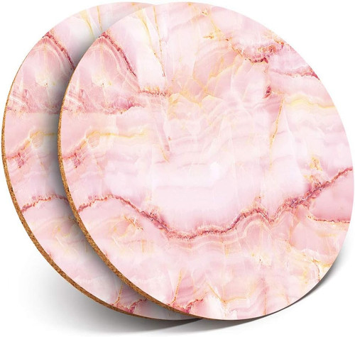 Round coasters pink - coasters,
