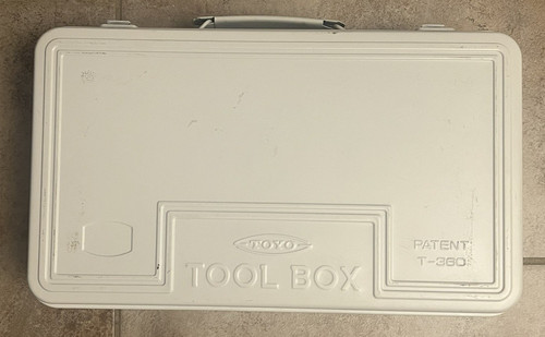 Toyo steel tool box - tool,