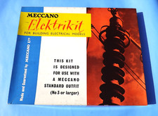1960's Meccano Elektrikit