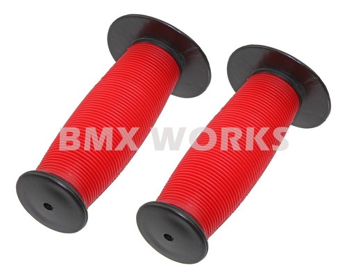 Mushroom bmx grips black - bmx,