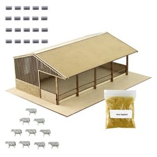 OO Gauge Livestock Barn and