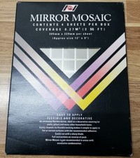 B&Q Mirror Mosaic Sheets, 4