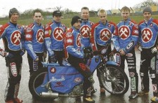 LAKESIDE HAMMERS 2008 SPEEDWAY TEAM PHOTOGRAPH