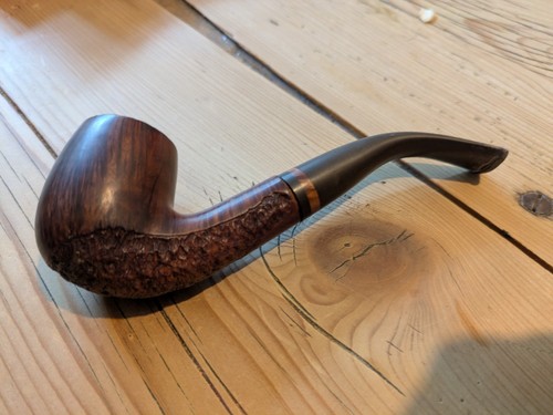 Antique walnut pipe - antique,