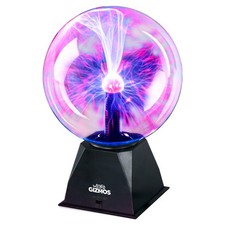 8” PLASMA DISCO BALL SOUND TOUCH SENSITIVE GLASS LIGHTNING SPHERE LIGHT GLOBE 