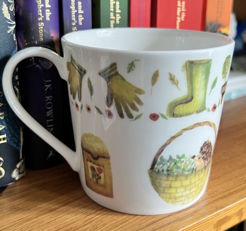Large gardeners mug fine bone - large,