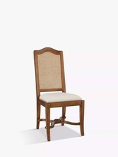John Lewis Hemingway Dining Chair Cane Back Upholstered Seat