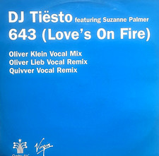 Tiesto 643 loves on - -, fire
