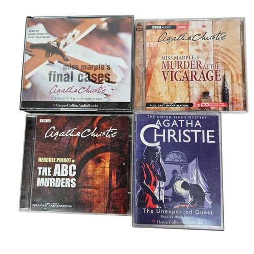 Agatha christie audio cds - agatha,