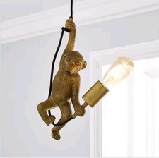 HANGING MONKEY PENDANT LAMP -
