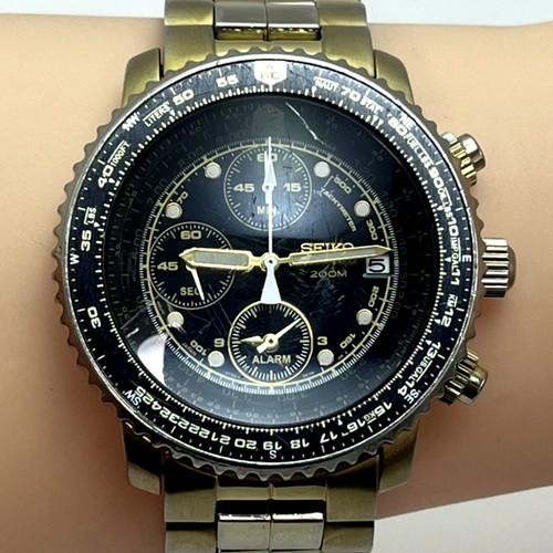 Seiko chronograph 7t62 0eb0 - seiko,