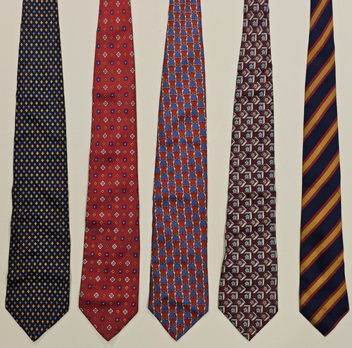 Joblot vintage silk ties tie - 5,